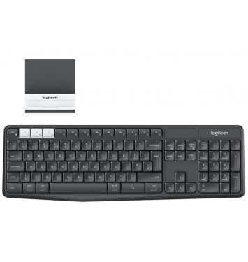 Bazár - Logitech K375s/Bezdrôtová Bluetooth/CZ layout/Čierna