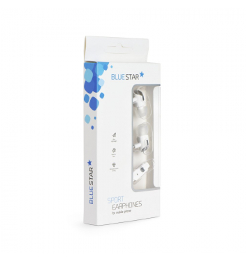 HF sada Blue Star Audio JM36 Universal 3.5mm White