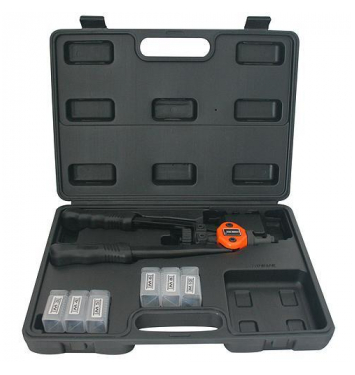 Kliešte Strend Pro BT-605, 330 mm, nitovacie, pákové, pre maticové nity, v kufri