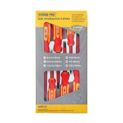 Sada skrutkovačov Strend Pro SD0118, VDE 6 dielna, ploché + Phillips, elektrikárska, 1000V