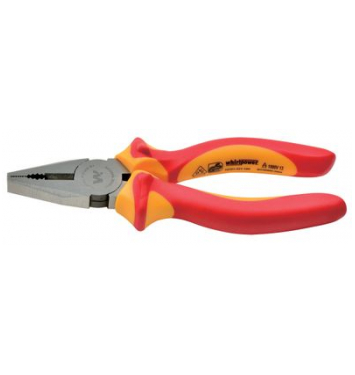Kliešte Whirlpower® 15701-321 200 mm, elektrikárske, kombinované, VDE 1000, DIN5746