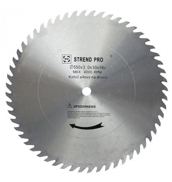 Kotúč Strend Pro SuperSaw CW 600x3,5x30 56T, na drevo, pílový, bez plátkov