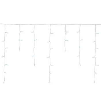 Reťaz MagicHome Vianoce Icicle, 800 LED studená biela, cencúľová, jednoduché svietenie, 230 V, 50 Hz, IP44, exteriér, osvetlenie, L-20 m