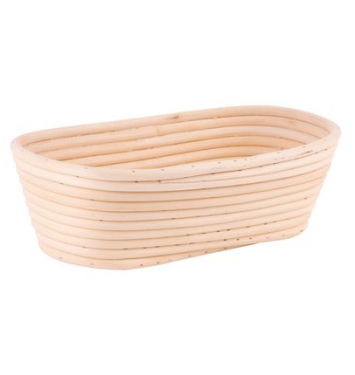 Ošatka ratanová MagicHome, na kysnutie chleba, oválna, max.850 g, 35x14x7 cm