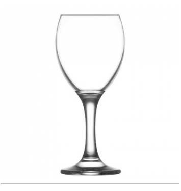 Pohár Empire, LAV, sklenený, na víno, 245 ml, 63x169 mm, bal. 6 ks