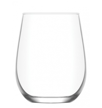 Pohár Gaia, LAV, sklenený, na vodu, 360 ml, 63x100 mm, bal. 6 ks