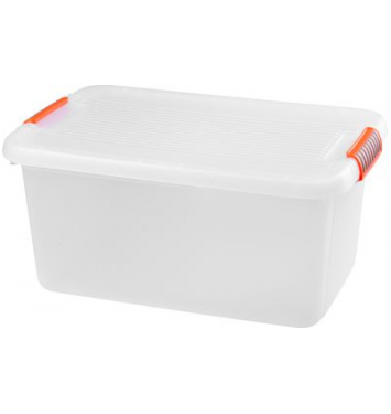 Box s vekom KIS K Latch L, biely, 39x59x28 cm