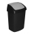 Kôš Curver® SWING BIN, 25 lit., 27.8x34.6x51.1 cm, čierny/sivý, na odpad