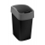 Kôš Curver® PACIFIC FLIP BIN 45 lit., 37.6x29.4x65.3 cm, čierno/šedý, na odpad