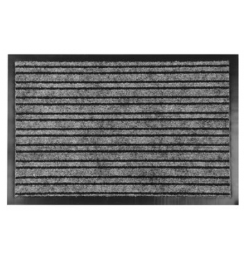 Rohožka MagicHome TRM 235, pred dvere, 40x60 cm, BlackWhite