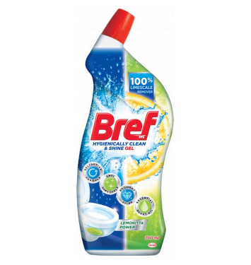Bref Power Aktiv Lemon wc gél 700 ml