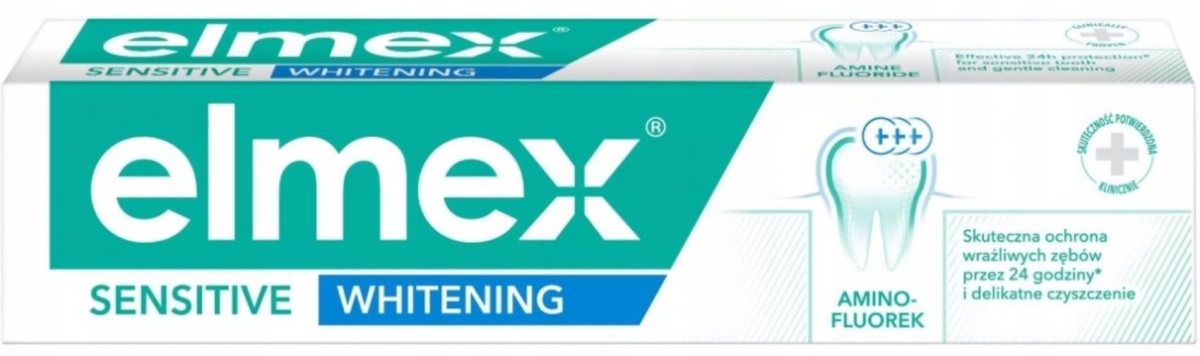 Elmex Sensitive Whitening zubná pasta pre citlivé zuby 75 ml