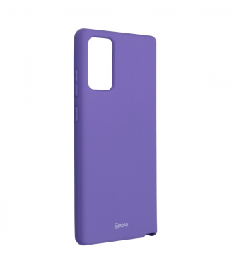 Puzdro Roar Colorful Jelly na Samsung Galaxy Note 20 purple