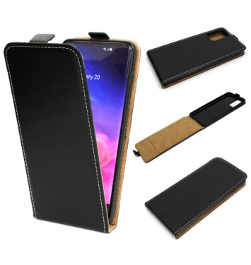 Puzdro Flip Case Slim na SAMSUNG Galaxy Note 20 black