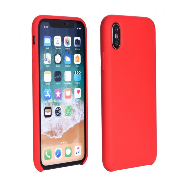 Puzdro Silicone na SAMSUNG Galaxy A51 red