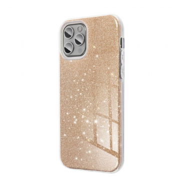 Puzdro SHINING na SAMSUNG Galaxy A51 gold