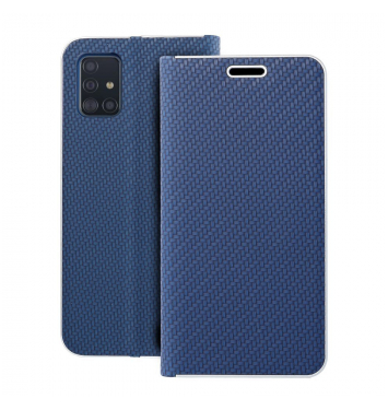 Puzdro Luna Carbon na SAMSUNG Galaxy A51 blue