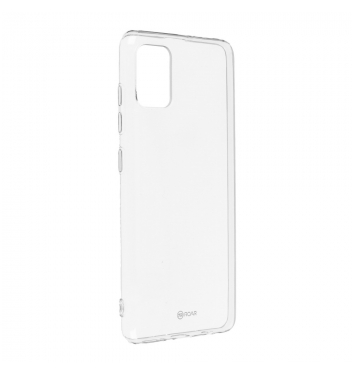 Puzdro Jelly Roar na Samsung Galaxy A51 transparent