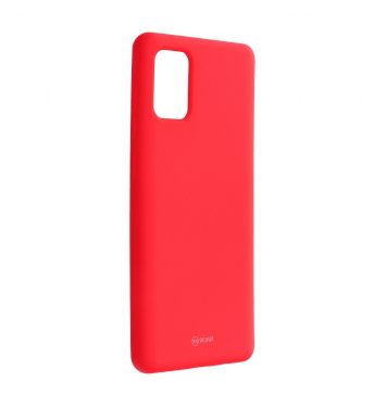 Puzdro Roar Jelly na Samsung Galaxy A71 hot pink