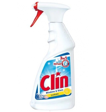Clin Čistiaci prostriedok na okná All in 1 Lemon  500 ml