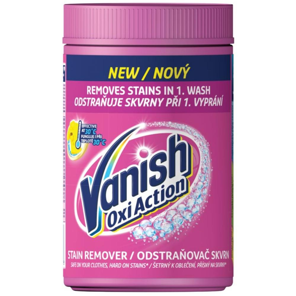 Vanish prášok OXI ACTION 625g Pink