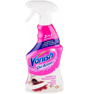 Vanish Oxi Action 0.5L sprej na koberce a čalúnenie