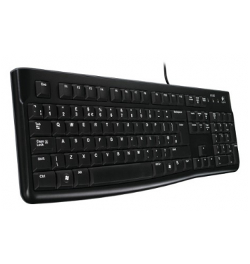 Logitech K120 Drôtová CZ- SK layout USB Čierna