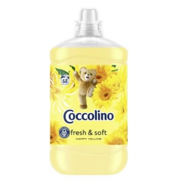 Coccolino Happy yellow koncentrovaná aviváž 68 PD 1,7l