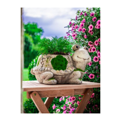 32464-dekoracia-magichome-korytnacka-s-kvetinacom-keramika-prirodna-38x29-5x25-cm