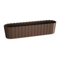 Kvetináč BOARDEE Case 587x144x130 mm, hnedý