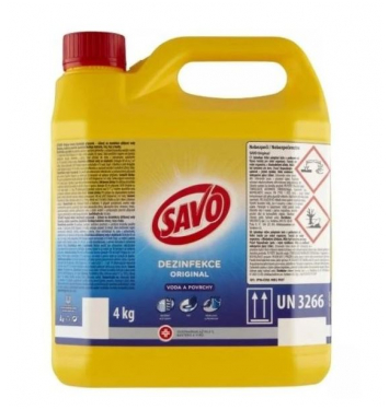 Savo Original dezinfekcia vody a povrchov 4L