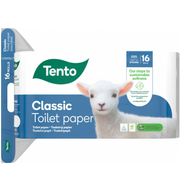 Tento Classic White 16pack (16x18m  16x150 útržkov) 3-vrstvový