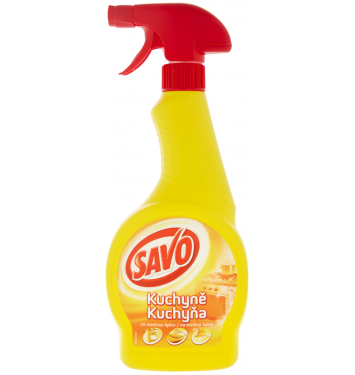 Savo Kuchyňa tekutý čistič na mastnú špinu rozprašovač 500 ml