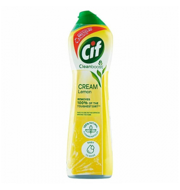 Cif Cream Lemon abrazívne čistiace tekutý piesok 500 ml