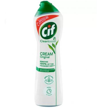 Cif Cream biely abrazívny čistiaci tekutý piesok 500 ml