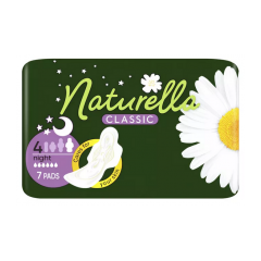 Naturella Classic Night hygienické vložky s harmančekom 7 ks