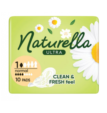Naturella Ultra Normal s harmančekom hygienické vložky 10 ks