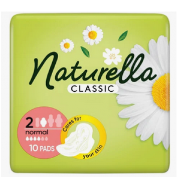 Naturella Classic Normal hygienické vložky s harmančekom 10 ks
