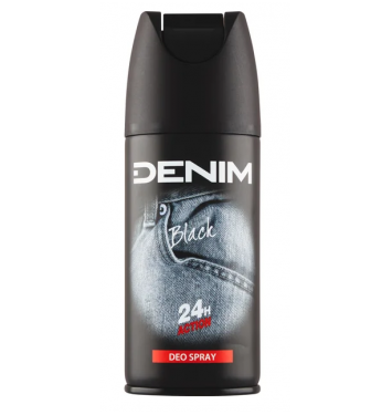 Denim Black deodorant sprej pre mužov 150 ml