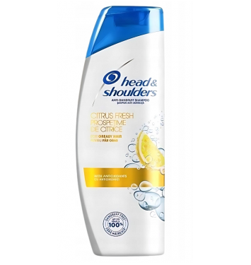 Head & Shoulders Citrus Fresh šampón proti lupinám na vlasy 400 ml