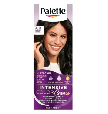 Palette Intensive Color Creme farba na vlasy Tmavohnedý 3-0