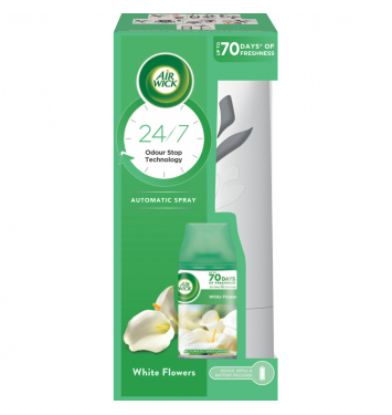 Air Wick Freshmatic White Flowers automatický sprej 250 ml