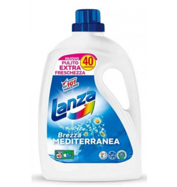 LANZA Brezza Mediterranea univerzálny prací gél 2L 40 PD
