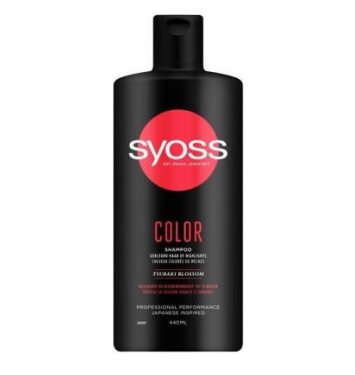 Syoss Color Tsubaki blossom šampón 440 ml