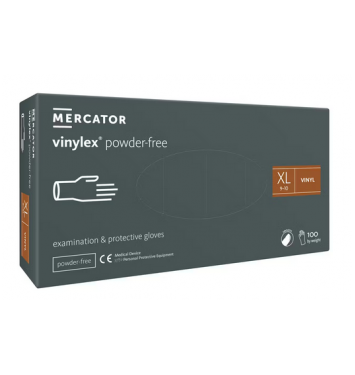 Rukavice vinyl 100ks veľkosť XL
