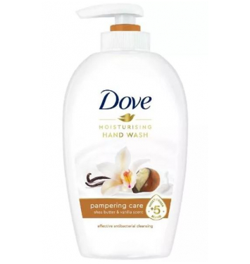 Dove Shea Butter, tekuté mydlo pumpa 250ml