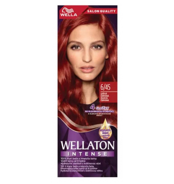 Wellaton farba na vlasy Intense 6/45 Žiarivá červená