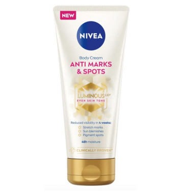 Nivea telový krém 200ml Luminous630 proti striám a škvrnám