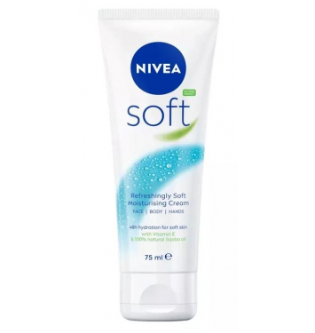 NIVEA Soft Svieži hydratačný krém 75ml