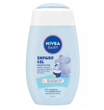 Nivea Baby SG pre celé telo a vlásky 200ml